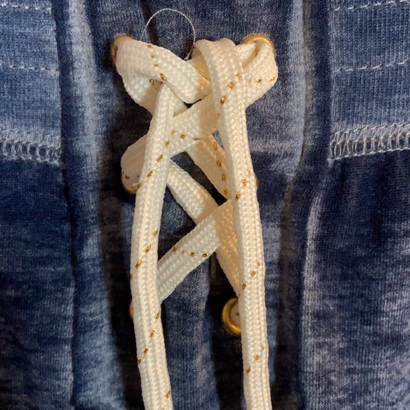 New No Boundaries Super Soft Burn Out Rose Joggers SZ MED - Picture 4 of 6